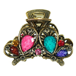 Haargreifer Schmetterlinge Haarklammer Metall Strass 3x2cm bunt gold 5702a Haargreifer Schmetterlinge Haarklammer Metall Strass 3x2cm bunt gold 5702a
